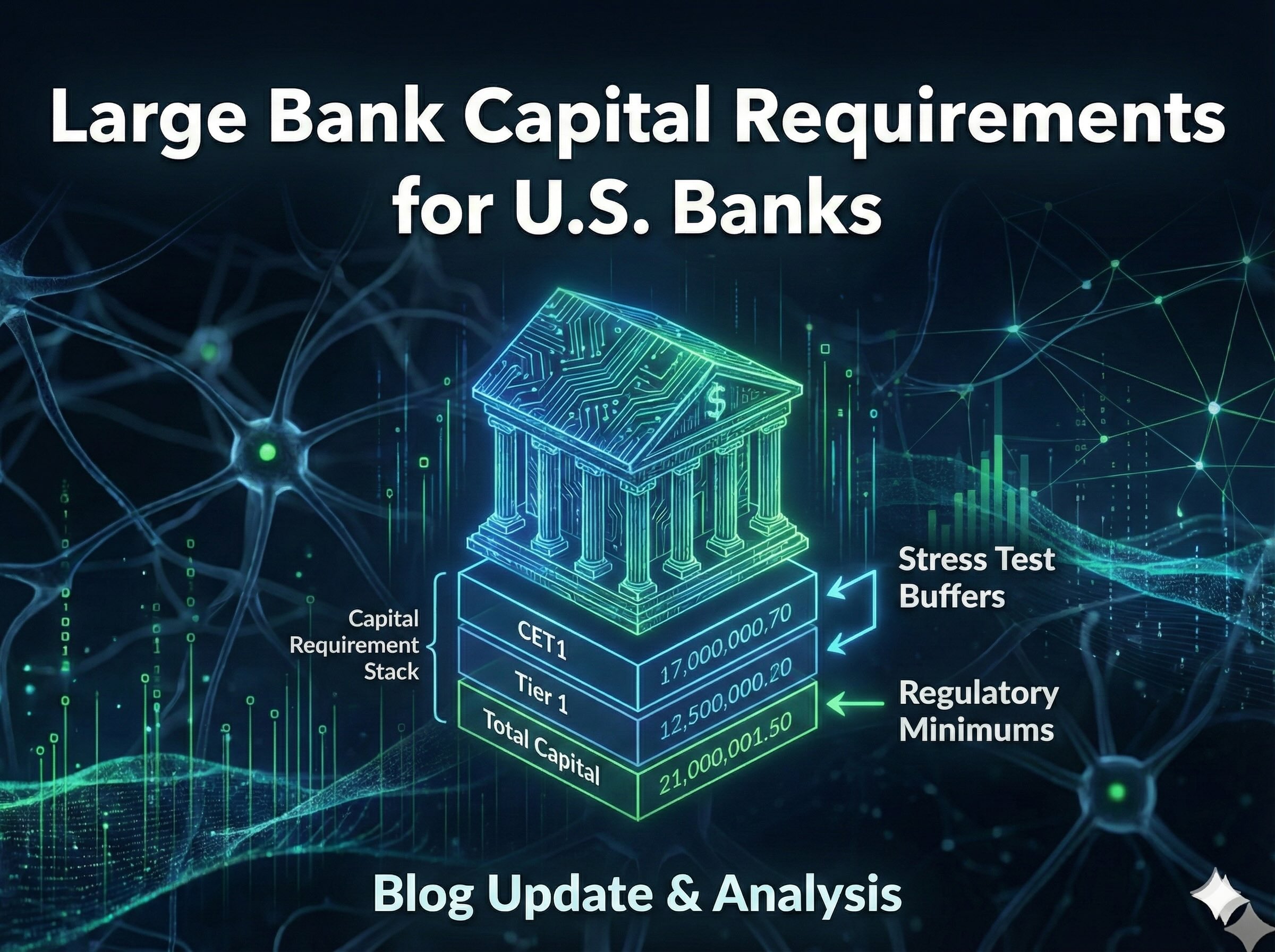 Large Bank Capital Requirements for U.S. Banks