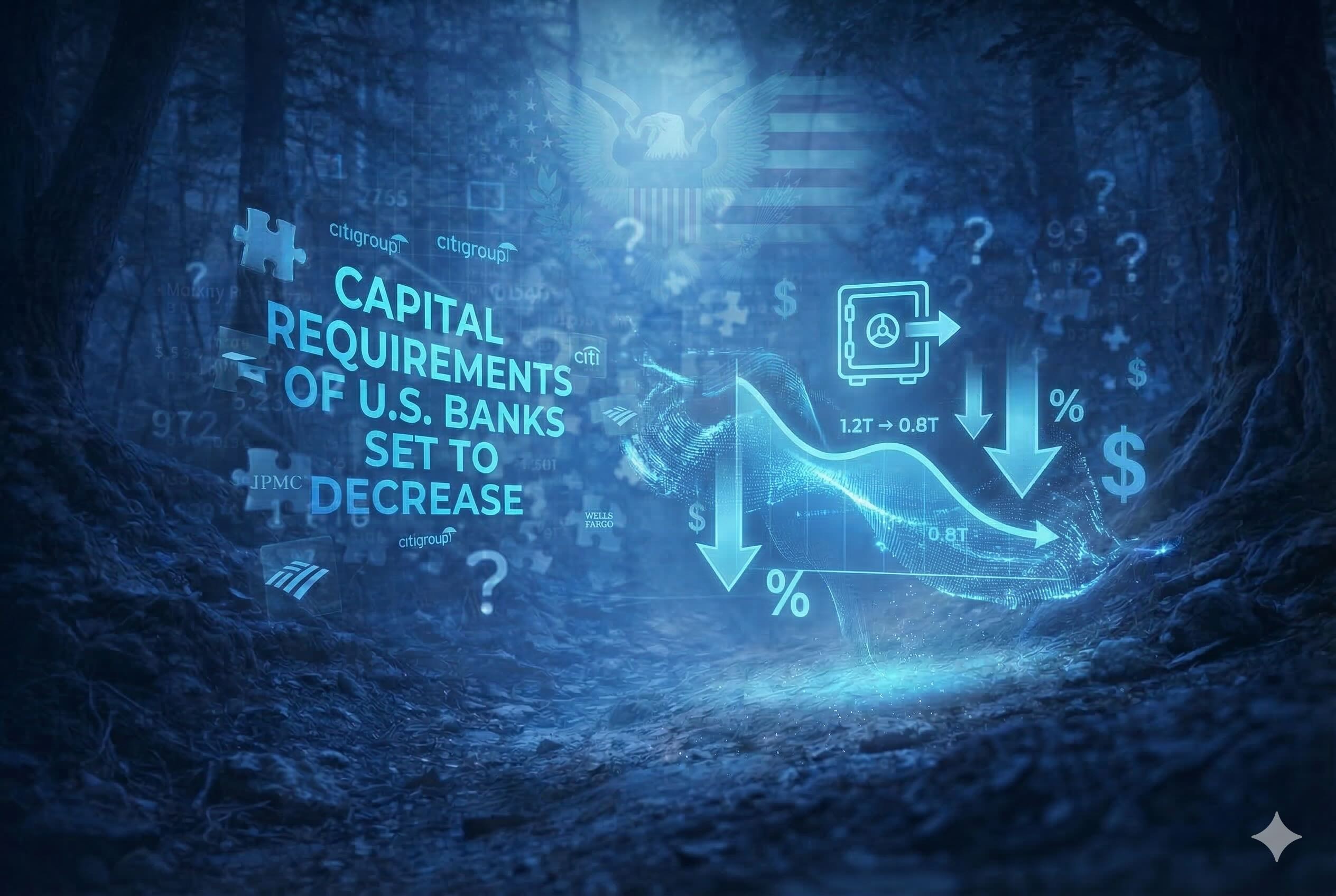 Capital requirements of U.S. Banks set to decrease